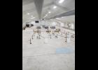 No ice or hockey this year at the recently renovated Todd County Expo Arena. The site is now functioning as the county’s COVID-19 vaccination clinic site.