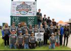 The LPGE trap shooting team competed at the state championship earlier in June. Participants - front row from left:  Tate Twardowski, Colton Allen, Travis Wettstein, Rylan Spaeth, and Justin Houdek. Back row from left:  Allie Lemke, Carson Lemke, Connor Crosby, Adrian Bearson, Asher Cebulla, Tyler Nelson, Madison Becker, Kale Danielson, Shawn Houdek, Ashton Rosenow, Vivian Leroux, and Rita Leroux. Steps from left:  Ben Katterhagen, Derek Dempsey, Alex Pesta, and Joe Langer.