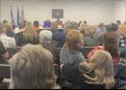 The Long Prairie Planning and Zoning Commission was met with a packed hearing room regarding the proposed apartment development in the Southwest Industrial Park.