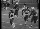 Tye Urman scrambled to find an open receiver against BBE.